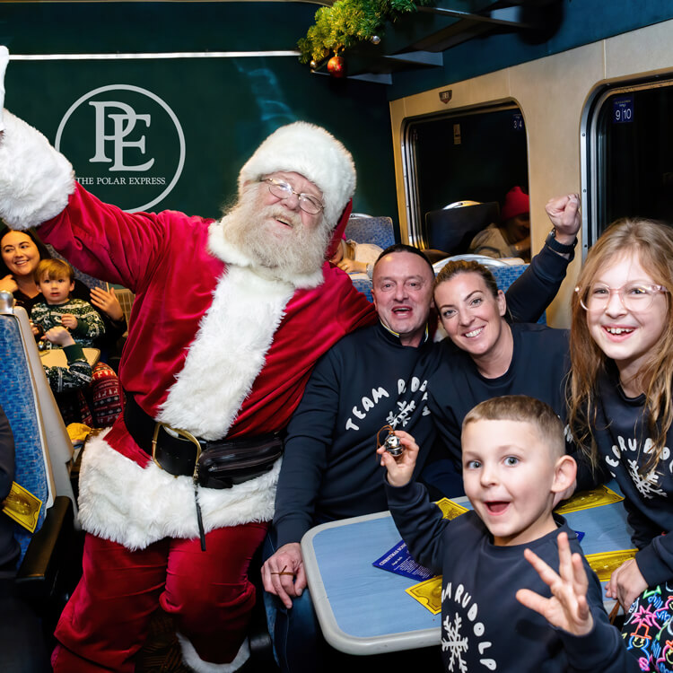 The festive packages will include return coach travel, an overnight stay with dinner and breakfast, and a ride aboard the Polar Express