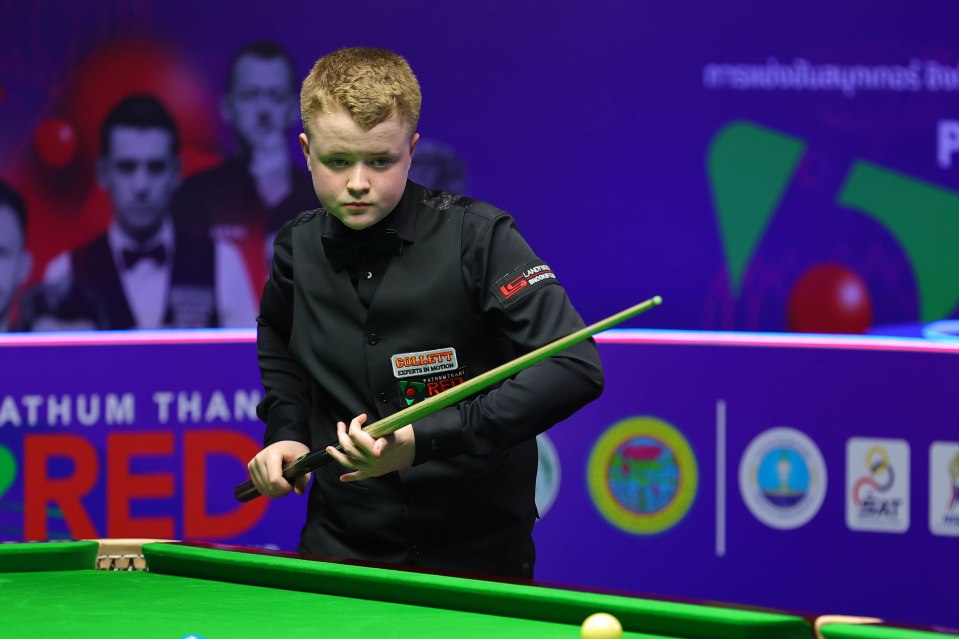 Stan Moody is among snooker's bright young talents