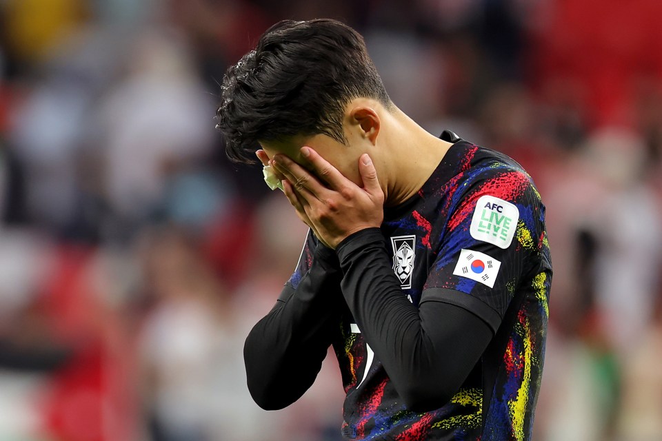 South Korea and Son were dumped out of the Asian Cup by Jordan in the semi-final