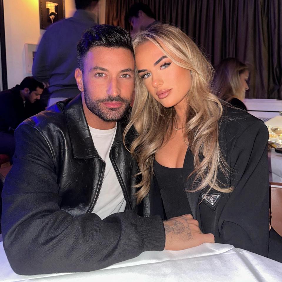 She went insta official with Giovanni Pernice last night