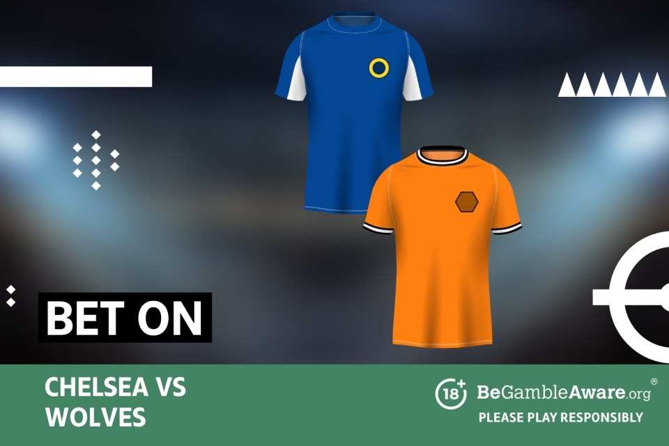 Bet on Chelsea vs Wolves. 18+ BeGambleAware.org - Please play responsibly.