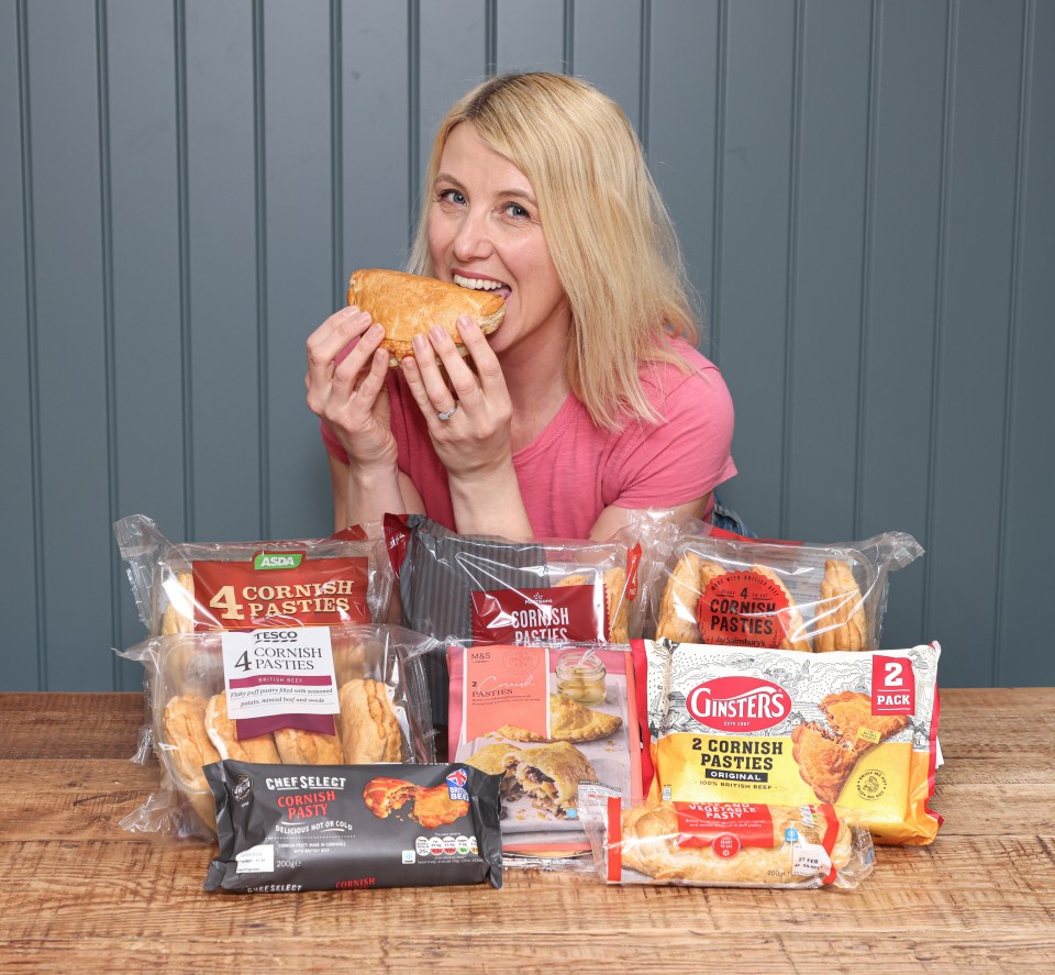 Consumer reporter Lynsey Hope tasted pasties from all the top supermarkets