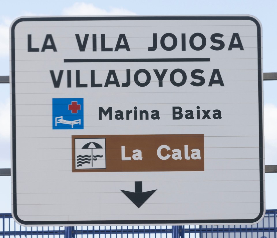 The sleepy town of Villajoyosa in Alicante was rocked by the hit job