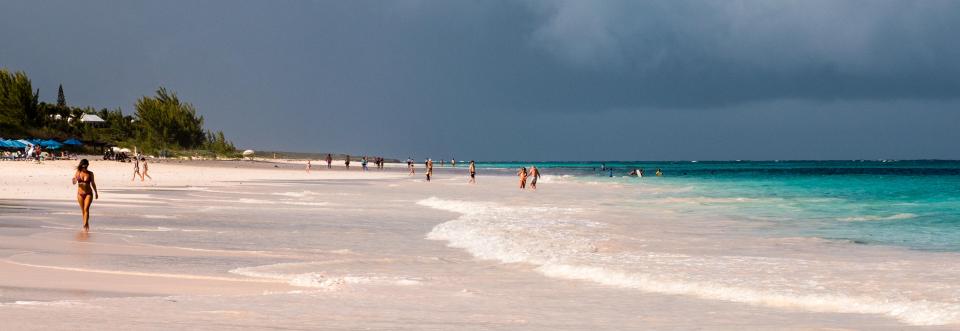 Eleuthera is just two miles wide - so expect loads of sandy beaches to choose from