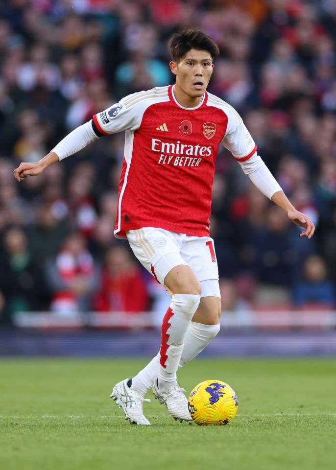 Takehiro Tomiyasu is set to sign a new Arsenal contract