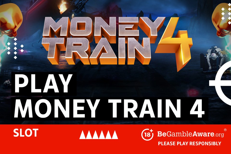 Play Money Train 4 slot. 18+ BeGambleAware.org - Please Play Responsibly.