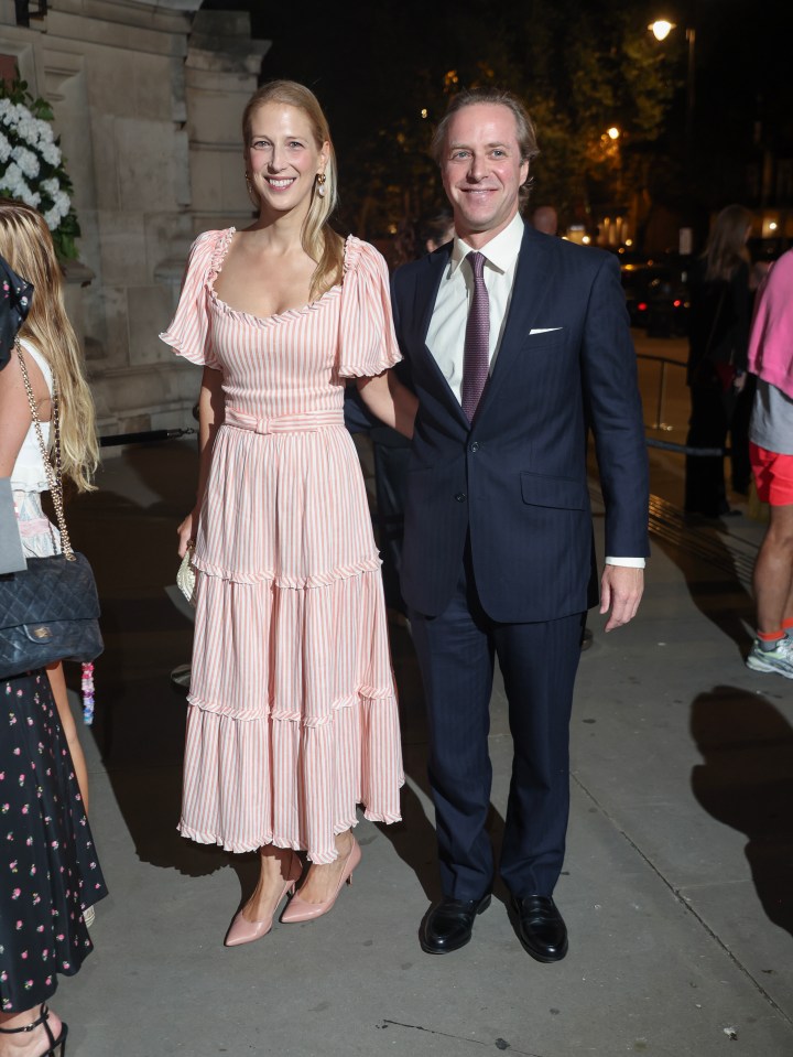 Thomas Kingston and Lady Gabriella attend the private view of “Gabrielle Chanel. Fashion Manifesto” at The V&A in September