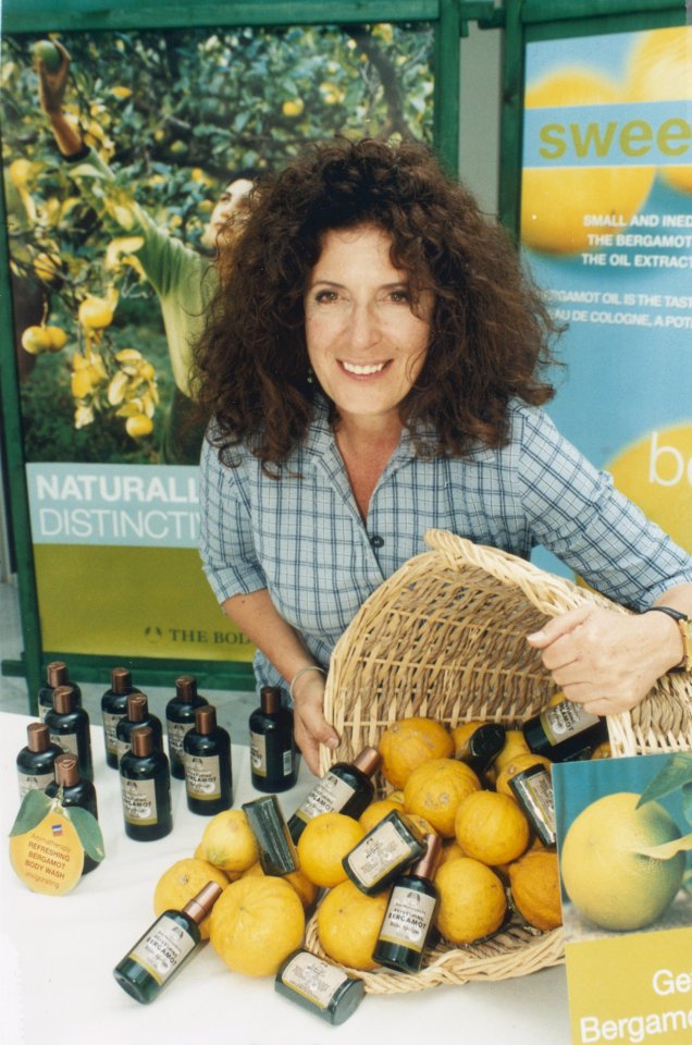 The Body Shop was founded by the late campaigner Dame Anita Roddick in 1976