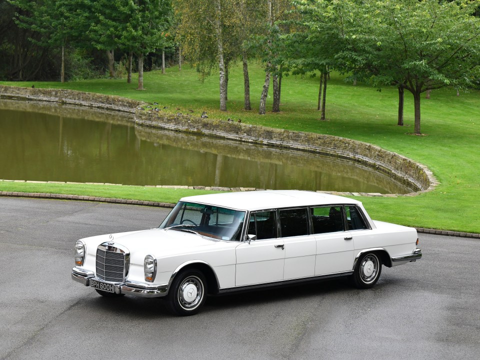 This Mercedes limo was owned by a trio of musical legends