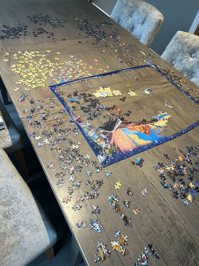 Rashford shared an image of his puzzle to social media