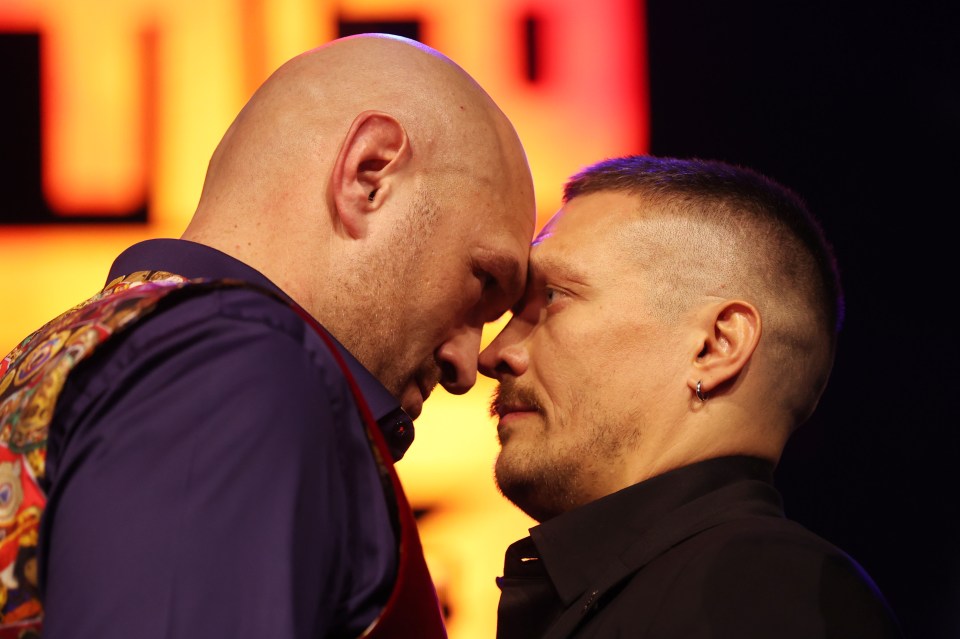 Fury and Usyk will now face off on May 18