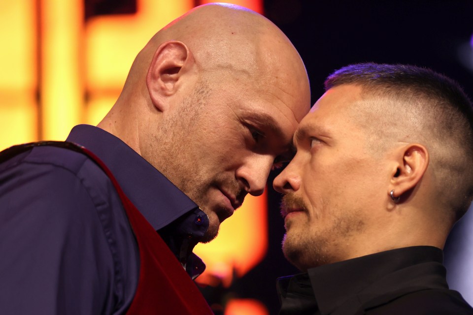 Tyson Fury and Oleksandr Usyk will face off on February 17