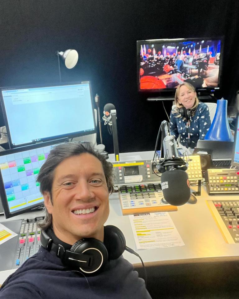 Vernon Kay is a current host with BBC Radio 2