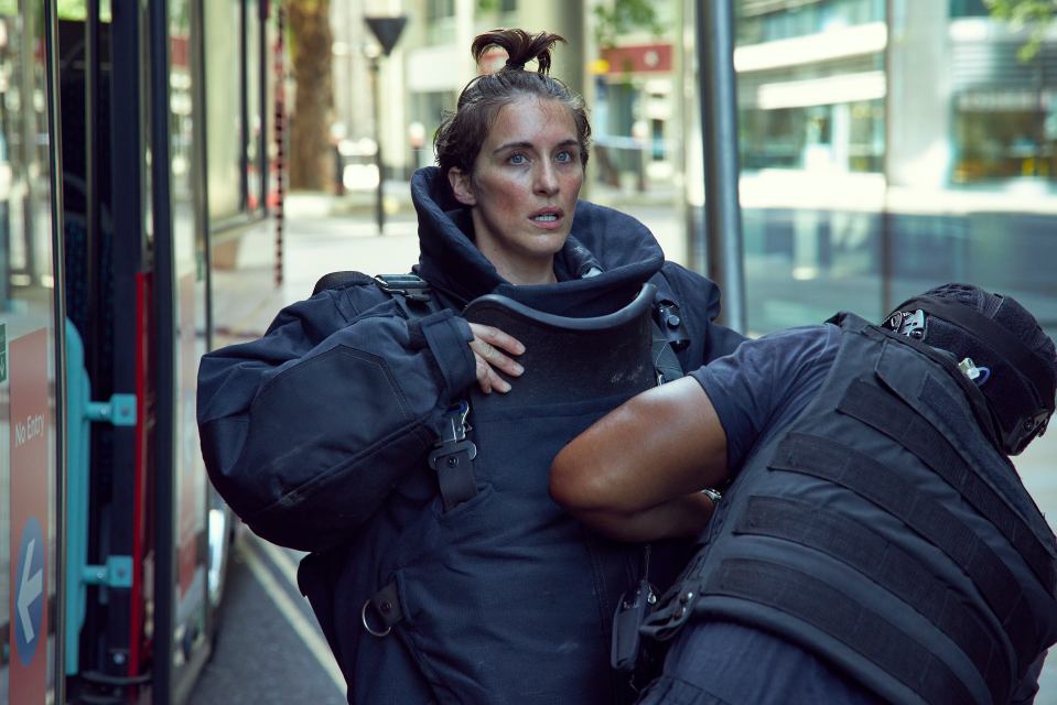 Vicky McClure wore a real bombsuit for the latest series of Trigger Point