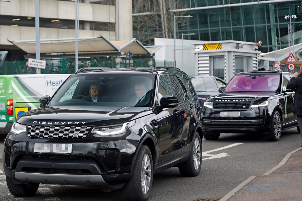 The Duke of Sussex landed at London Heathrow from Los Angeles this morning