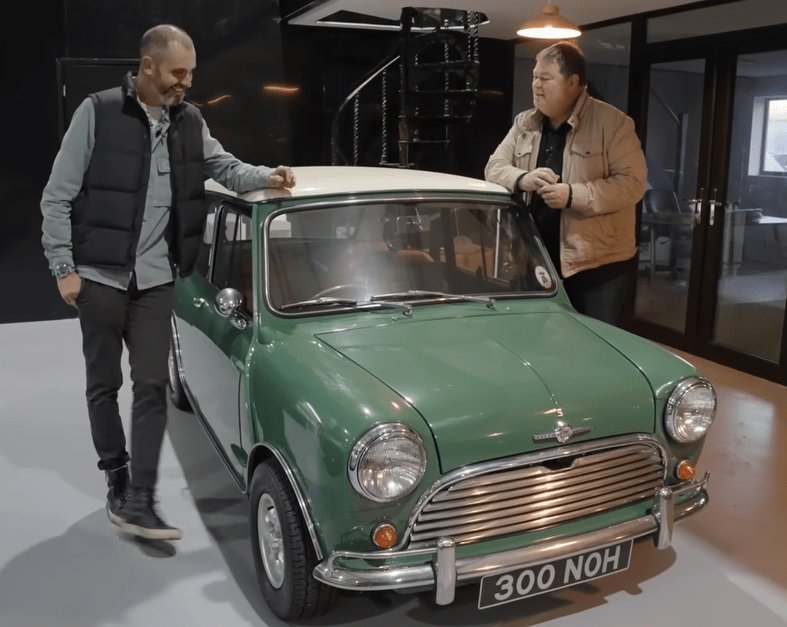 Mike dubbed the Cooper his ‘favourite car of all time’