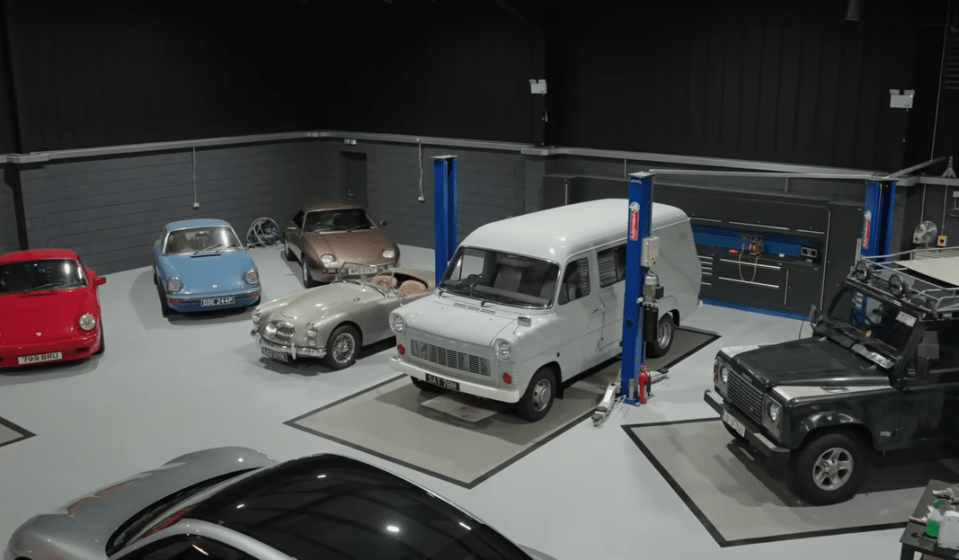 Mike Brewer's stunning car collection is hidden away in a 'secret cave'