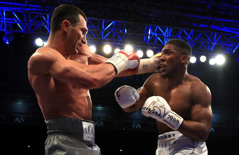 Smith called Joshua and Klitschko's bout