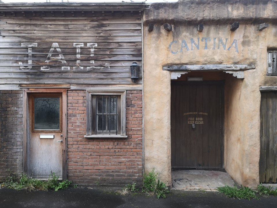 The business closed down but left the wild west town behind