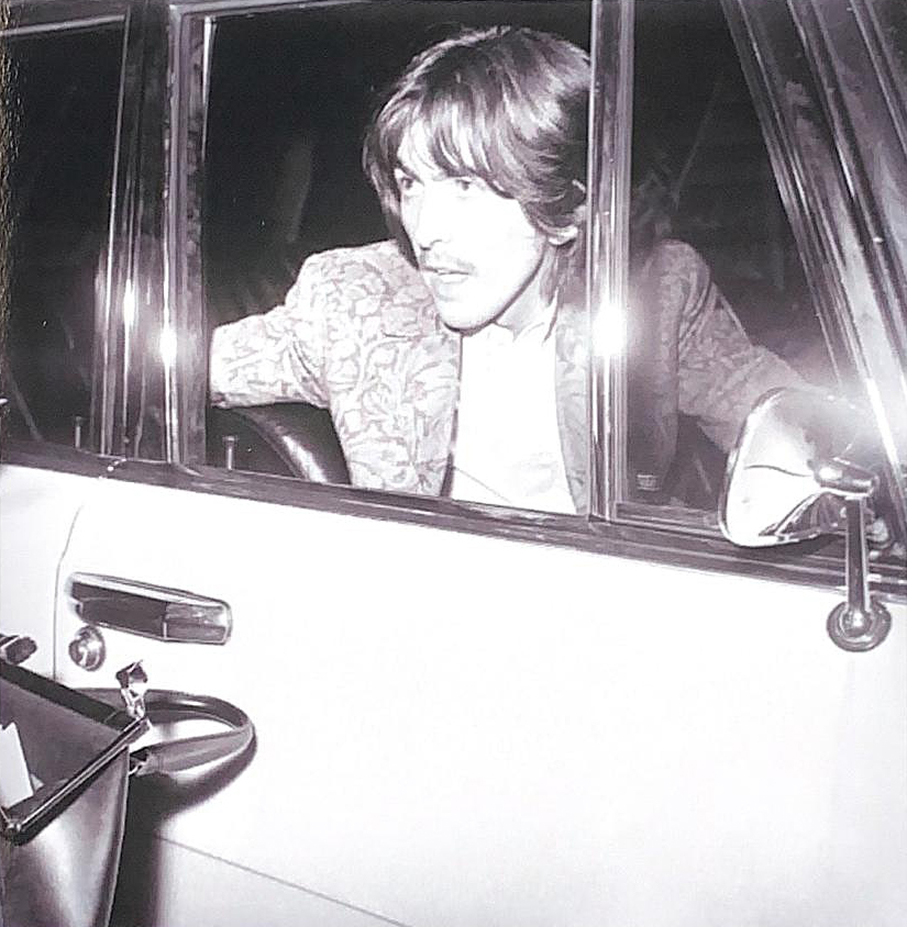 Lennon sold the Mercedes to George Harrison