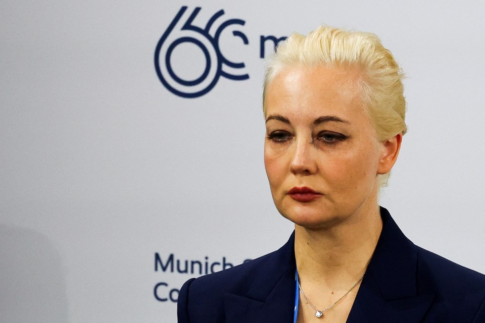 Yulia Navalnaya, Navalny's wife, bravely spoke at the Munich Security Conference as her husband's death was announced