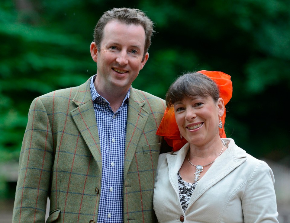 Angus and Angela Milner Brown found valuable jewellery inside a £5 chair