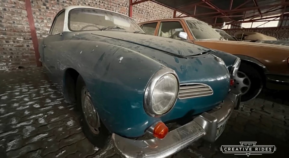 Vintage cars dating back to the 1960s and 1970s were hidden away as part of the collection