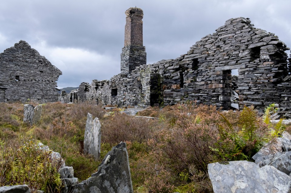 Deserted mills are also found throughout the six different sites