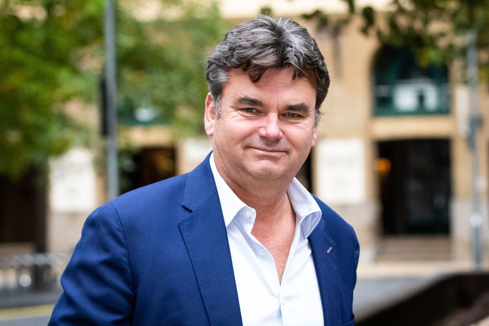 Former BHS owner Dominic Chappell arriving at Southwark Crown Court in 2020