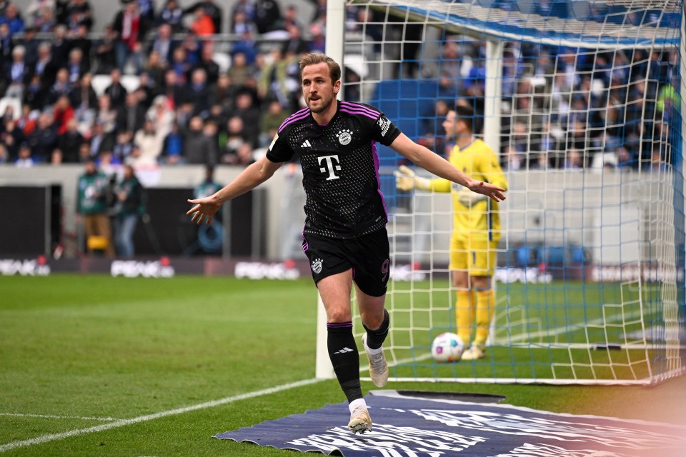 Harry Kane has been a scoring sensation for Bayern - just as he was at Spurs