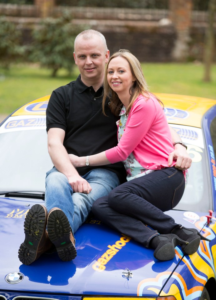 Neil Trotter and partner Nicky Ottway celebrated their win in 2014