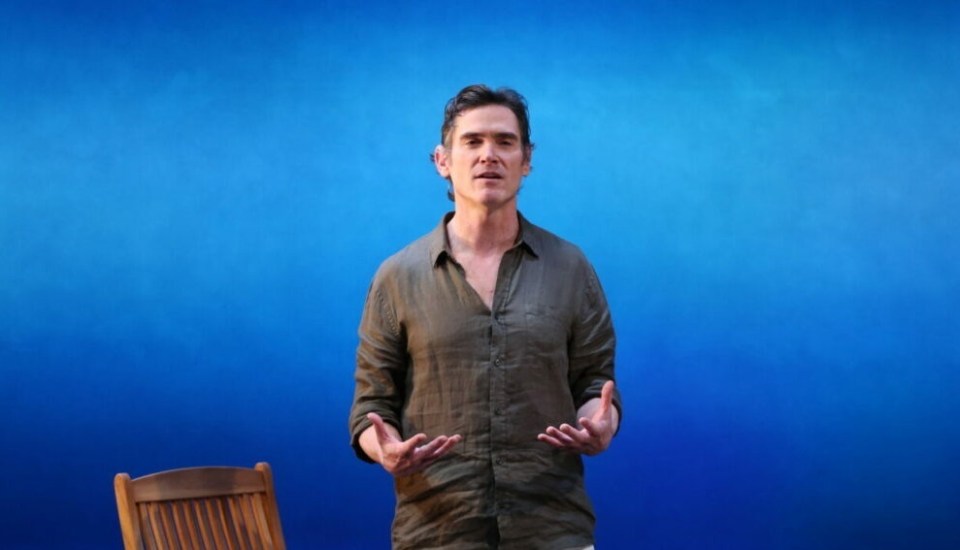 Actor Billy Crudup performed the amazing one-man show Harry Clarke on the West End