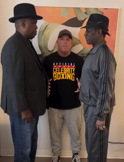 The former heavyweight champs will meet in an 'AI' boxing match