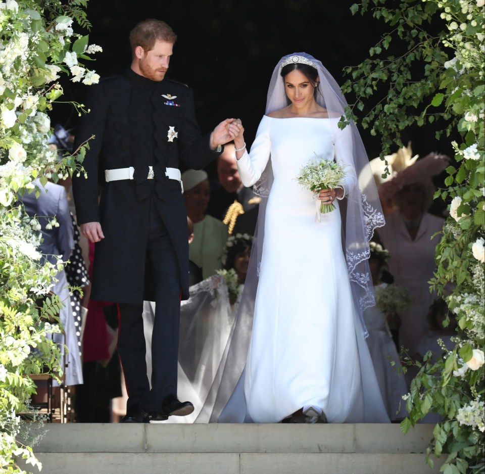 The Duke and Duchess of Sussex tied the knot in Windsor in 2018