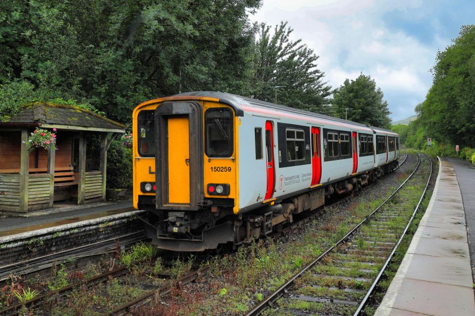 A tiny one-carriage train serves one of the most amazing rail routes in Europe