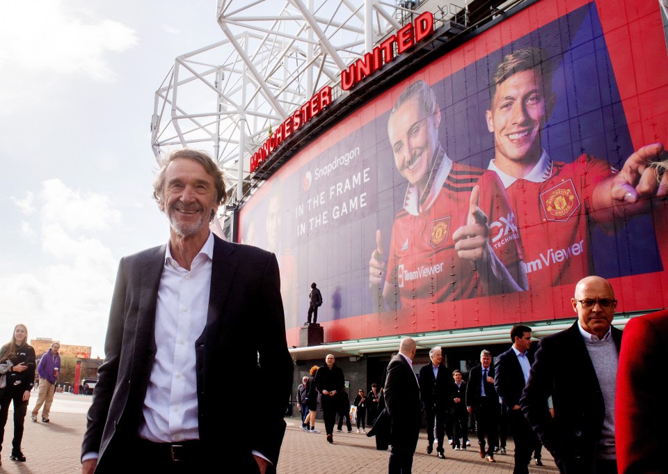 Sir Jim Ratcliffe has named his favourite Manchester United player of all time