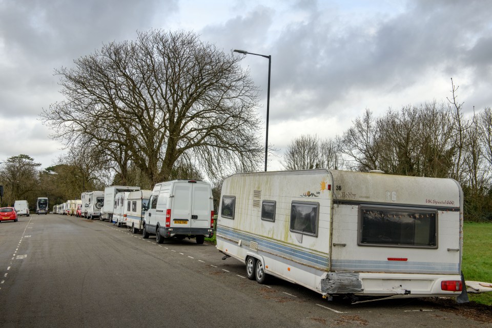 A scenic area of Bristol has been dubbed ‘Caravan City’