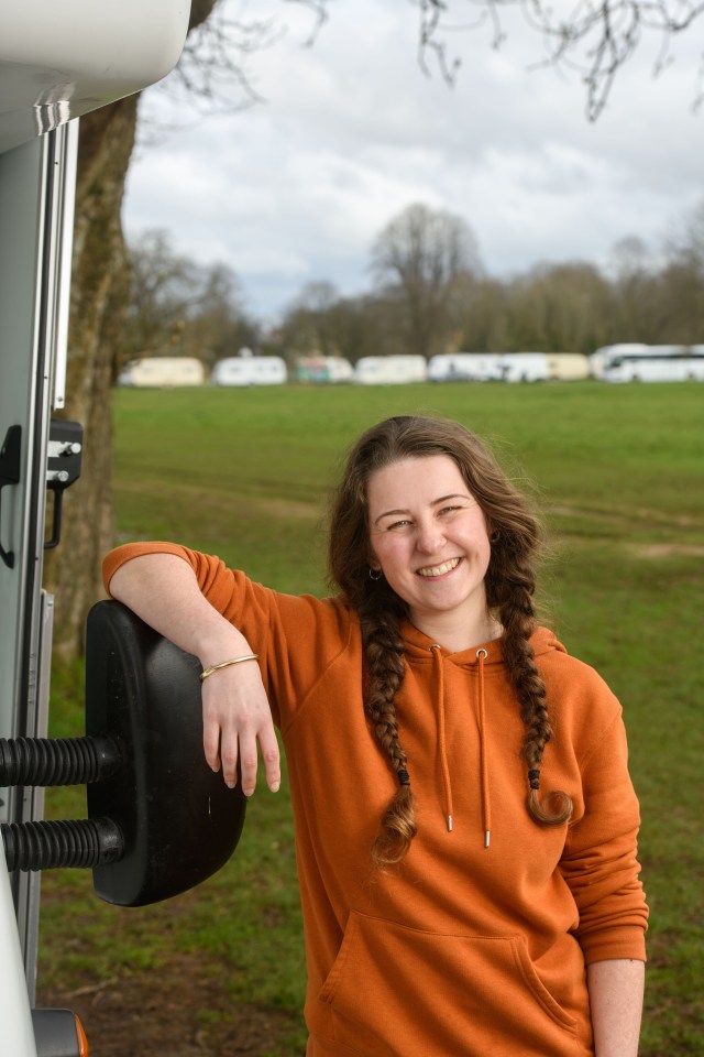 Amy Dickson took out a loan to buy her £19,000 motorhome