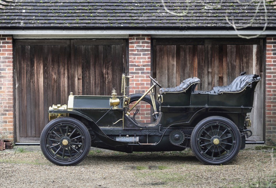 The car spent six decades on display at the National Motor Museum, Beaulieu, Hants