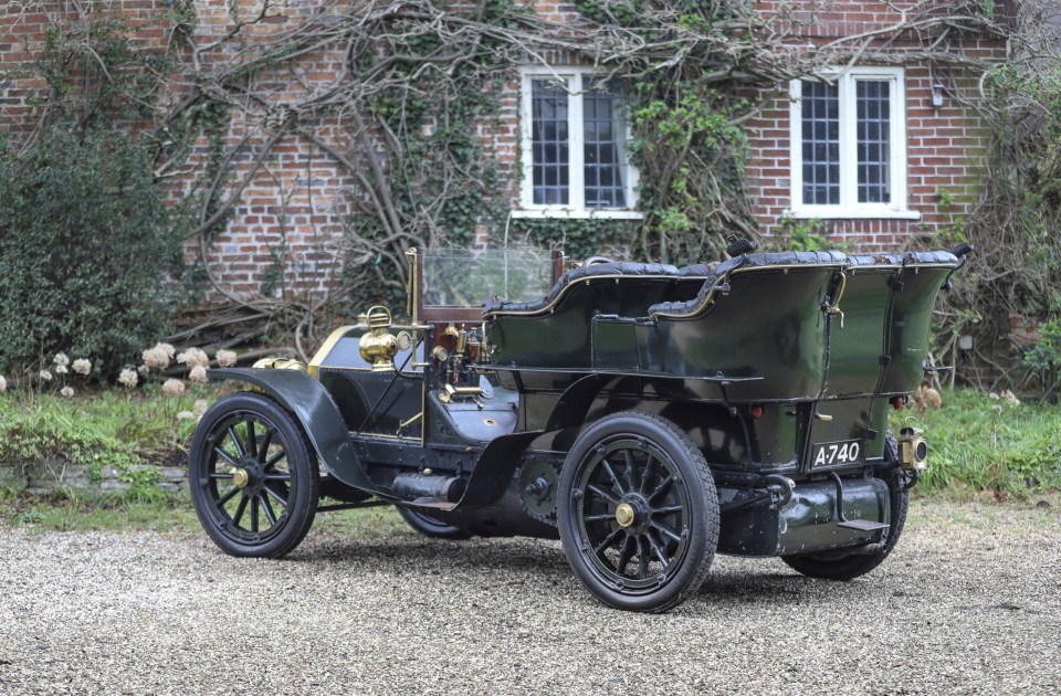 The 1903 Mercedes dubbed the 'world’s first supercar' has sold for £8.6million