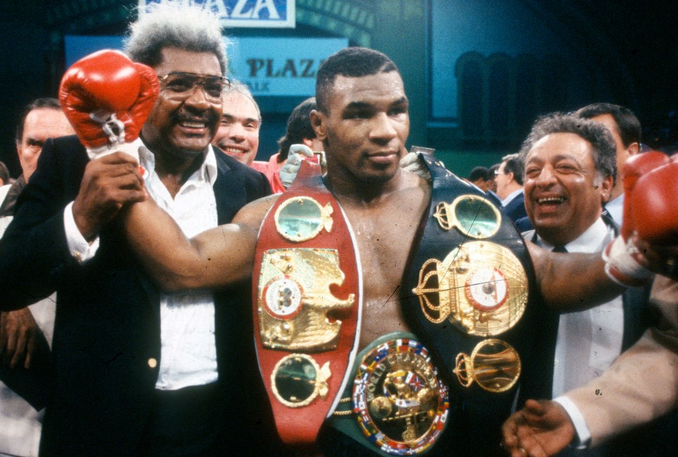 Back in 1989, Tyson was the most feared man in boxing