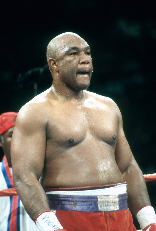 Foreman's is the oldest heavyweight champ ever at 46