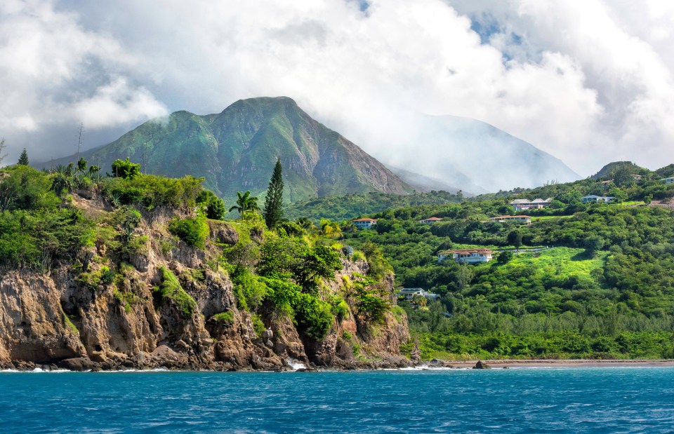 The Caribbean island of Montserrat offered stunning beauty prior to a series of eruptions of the Soufriere Hills volcano between 1995 and 1999