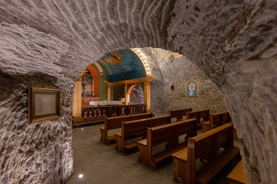 The underground church is still functioning