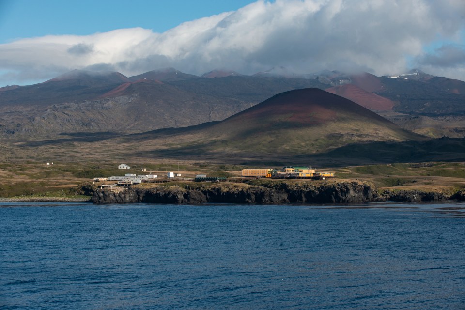 A research base on Marion Island, where scientists like Angel study and monitor the mice