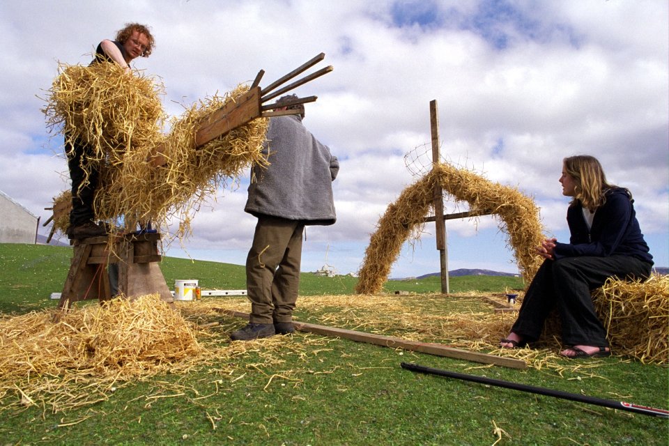 Colin and Padraig Nallen making a straw man on the show