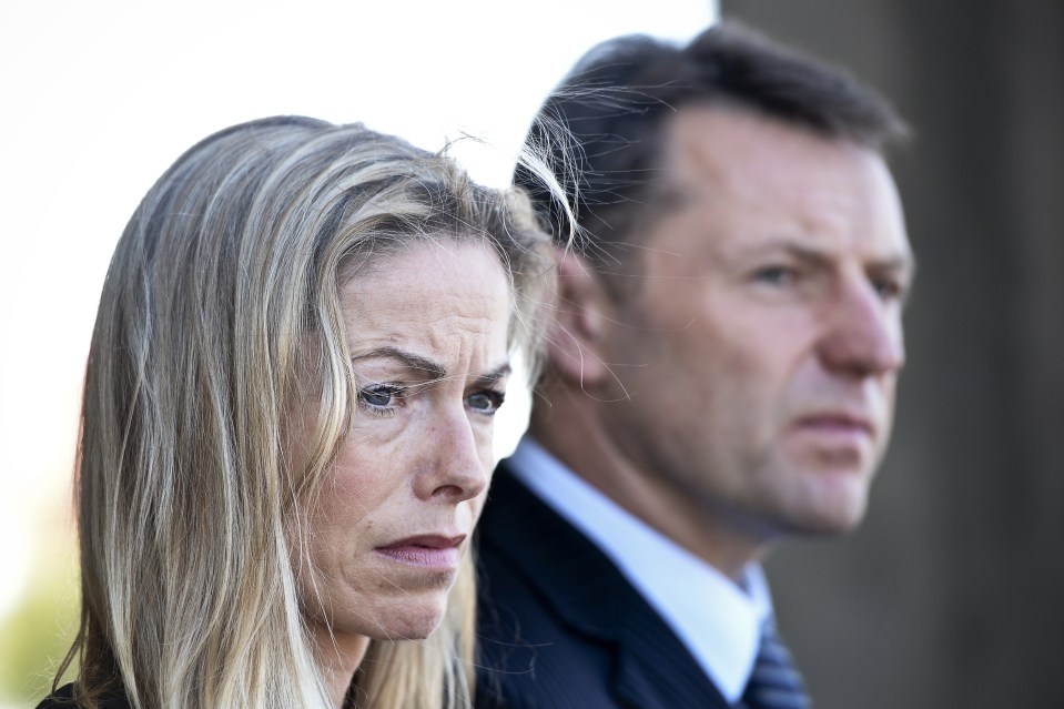 Madeleine McCann's parents, Kate and Gerry McCann