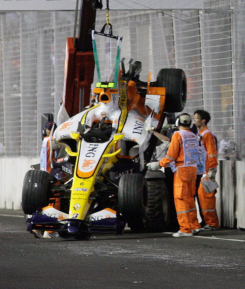 Piquet Jr's crash was the centre of the controversy