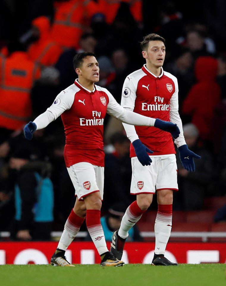 Alexis Sanchez and Mesut Ozil summed up the individual brilliance of Arsenal several years ago, but the current team is more resilient