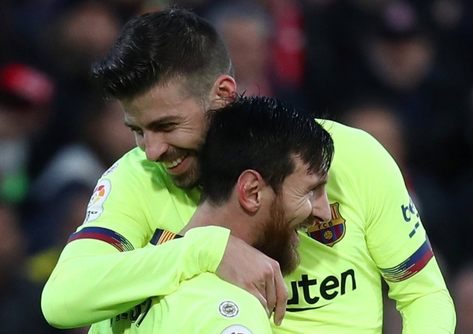 Lionel Messi is the best player in the world, according to Gerard Pique